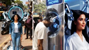 AI haircut machine gives man a haircut in viral video from Norway