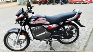 Hero HF Deluxe Electric Bike fast charging