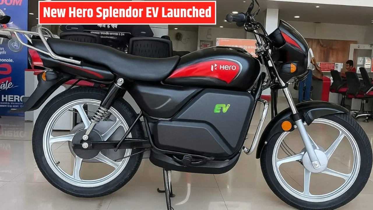 Hero Splendor EV 2025: Price, Range, Features, and Launch Details of India’s New Electric Commuter Bike