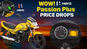 Hero Splendor Plus 2025 Model Front Side View with LED Headlamp
