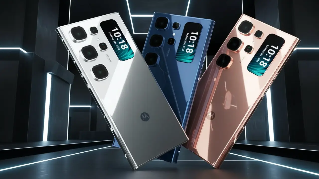 Motorola Edge 70 Ultra 5G flagship smartphone in new color