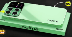 Realme Narzo 50 5G Smartphone Front and Back Design