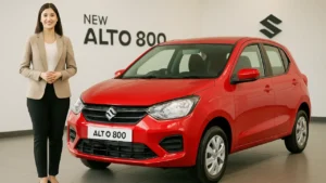 Maruti Alto 800 2025 New Model Front View with LED Headlamps