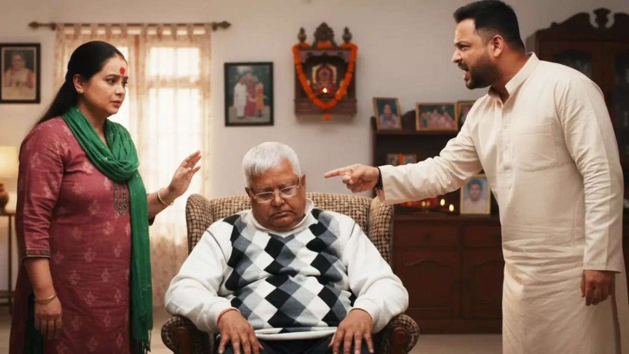 Rohini Acharya at Patna Airport after announcing her exit from politics