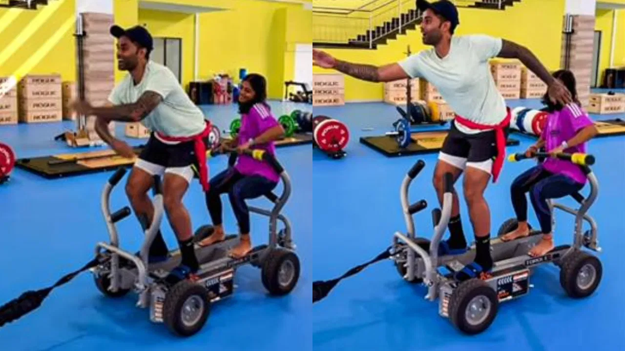 Watch: Suryakumar Yadav and Shreyanka Patil Set Social Media Ablaze with “Aura Farming” Dance Challenge