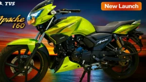 TVS Apache 160 2025 Model Side Profile
