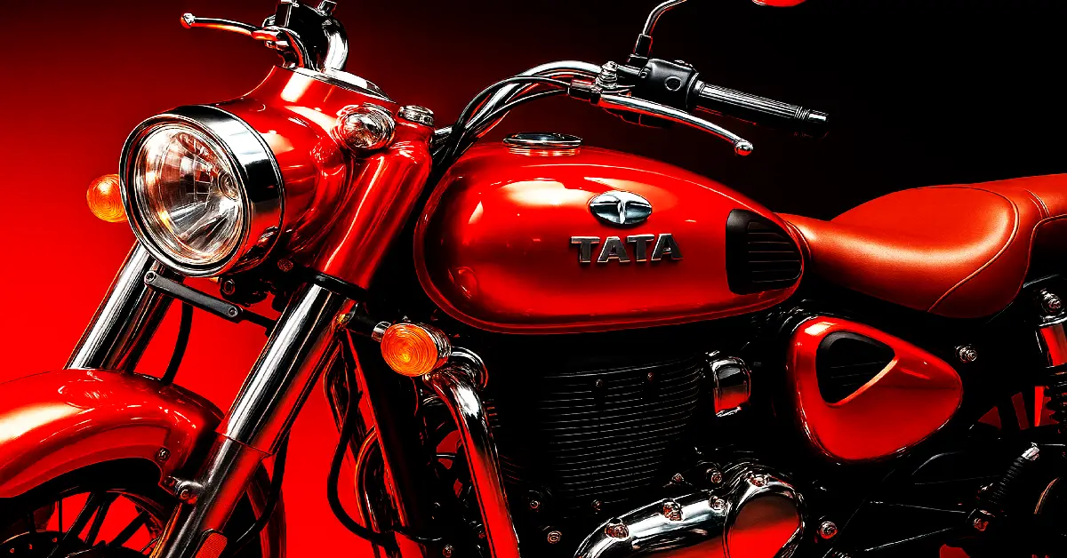 Tata 250cc Bike 2025 Red–Aggressive Design and 85 km/l Mileage