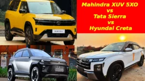 Mahendra XUV 5XO vs Tata Sierra comparison – 2025 Hyundai Creta rivals