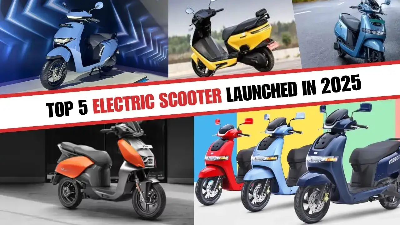 Top 5 Best Electric Scooters in India 2025: Price, Range, and Features
