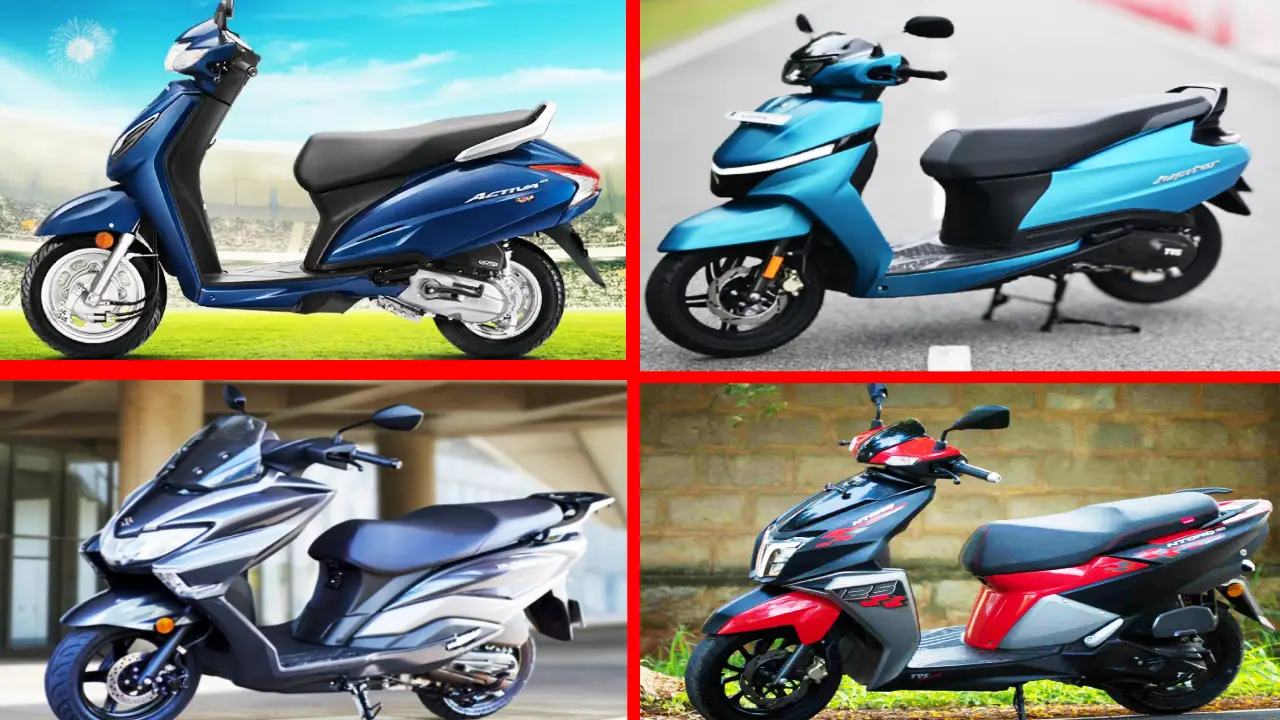 Top 5 Selling Scooters