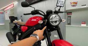 Yamaha XSR 155 2025 neo-retro motorcycle side profile