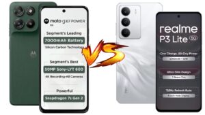 Moto G67 Power 5G vs Realme P3 Lite 5G: Best 5G Phone Under ₹16,000? Full Comparison (2025)