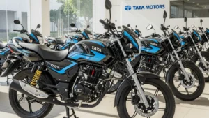 Tata Classic 125cc 2025 Launch – Retro Design, Smart Console & 58kmpl Mileage at ₹72,000!