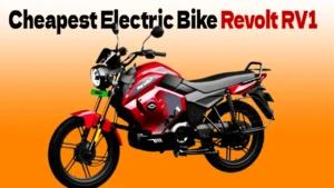 Revolt RV1 cheapest electric bike price range battery features India 2026