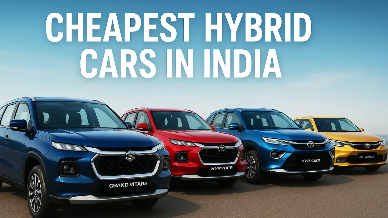 Cheapest Hybrid SUVs in India 2025 - Maruti Suzuki Victoris, Grand Vitara, Toyota Urban Cruiser Hyryder with 28.65 kmpl mileage and 6 airbags