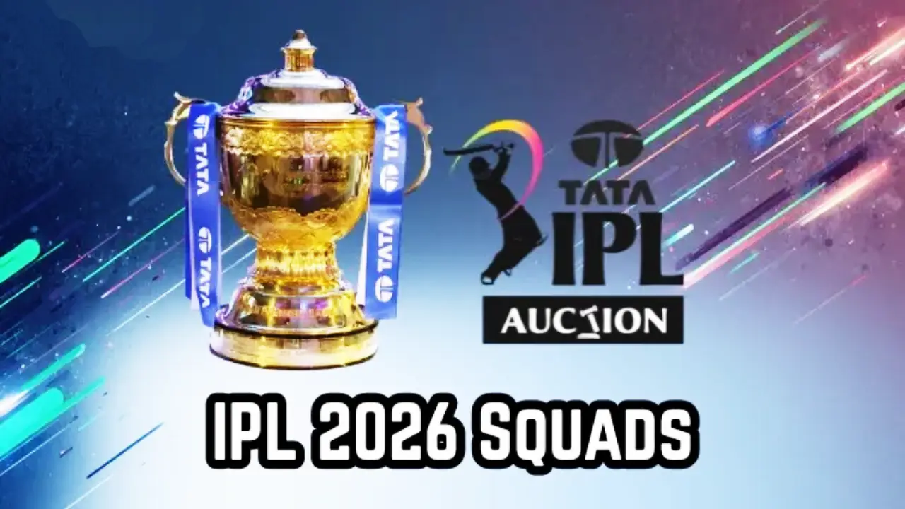 IPL 2026 player list - full squads of each team (1)