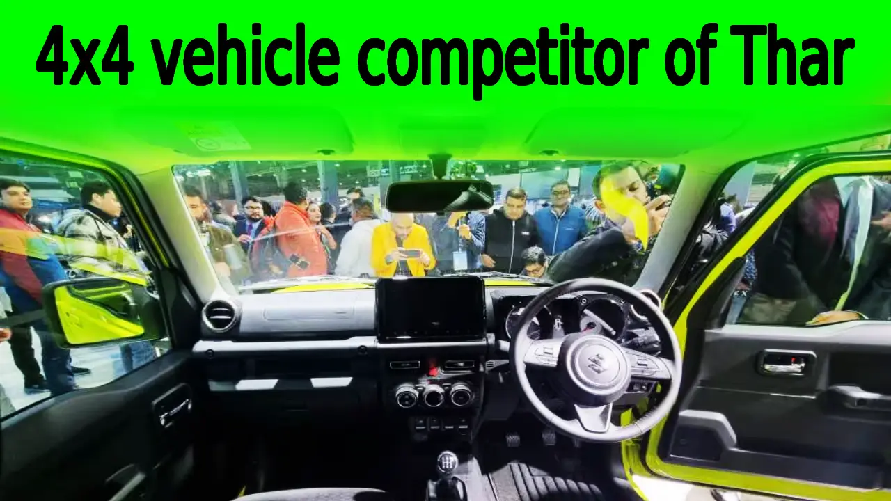 Maruti Jimny 5 Door 4x4 103bhp 210mm clearance 6 airbags price features vs Thar Roxx
