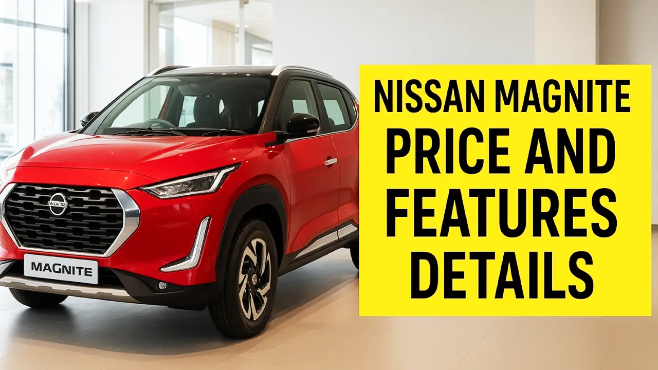 Nissan Magnite Cheapest Automatic SUV India 2025 ₹6.17 Lakh 5-Star Safety 360 Camera