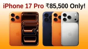 iPhone 17 Pro Amazon deal Rs 85500 exchange offer 256GB A19 Pro triple camera