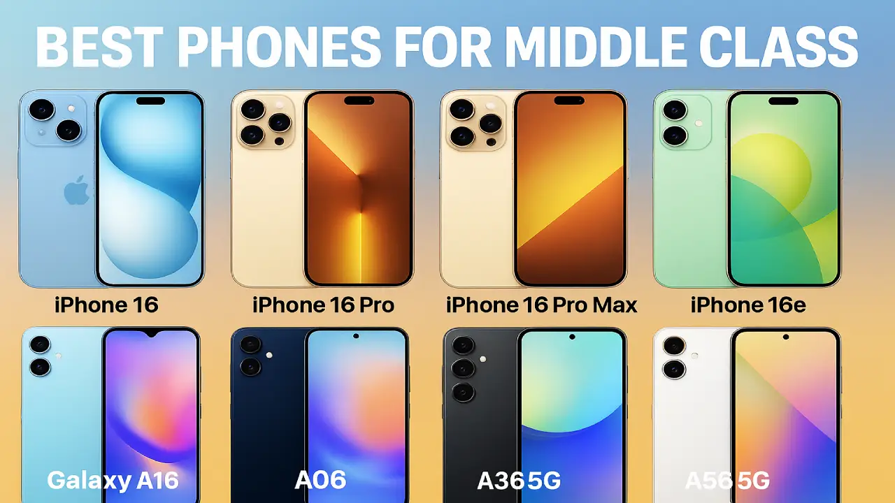 Top 10 best selling smartphones 2025 iPhone 16 Samsung Galaxy A series