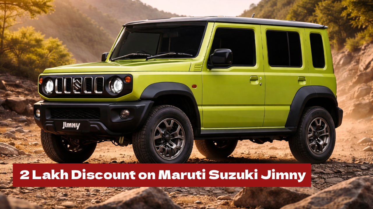 Maruti Suzuki Jimny 4x4 SUV off-roading