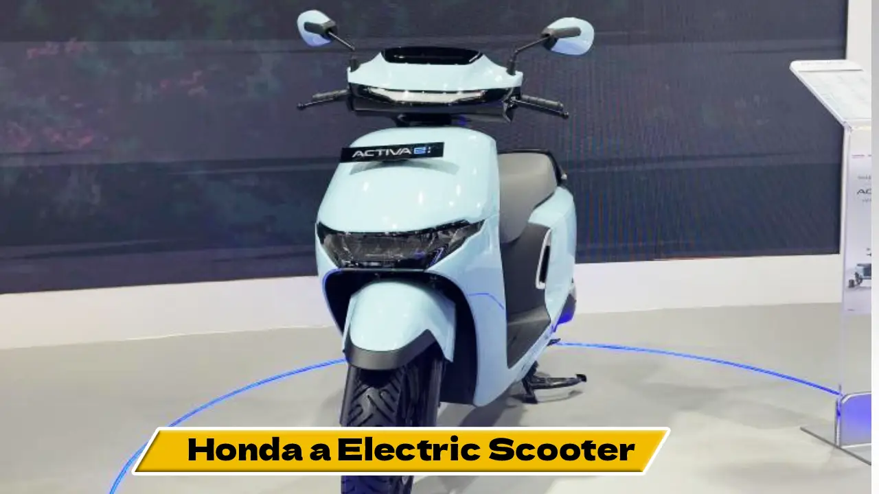 Honda New Electric Scooter (1)
