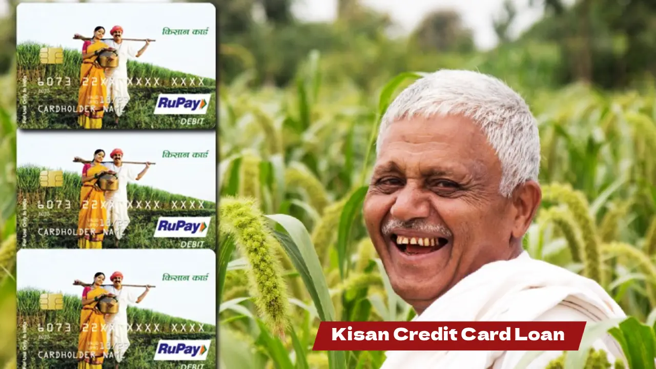 An Indian farmer using a Rupay Kisan Credit Card at a local ATM.