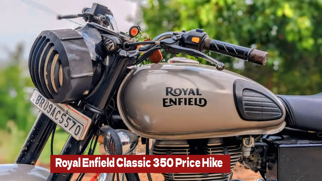 Royal Enfield Classic 350 motorcycle latest price update