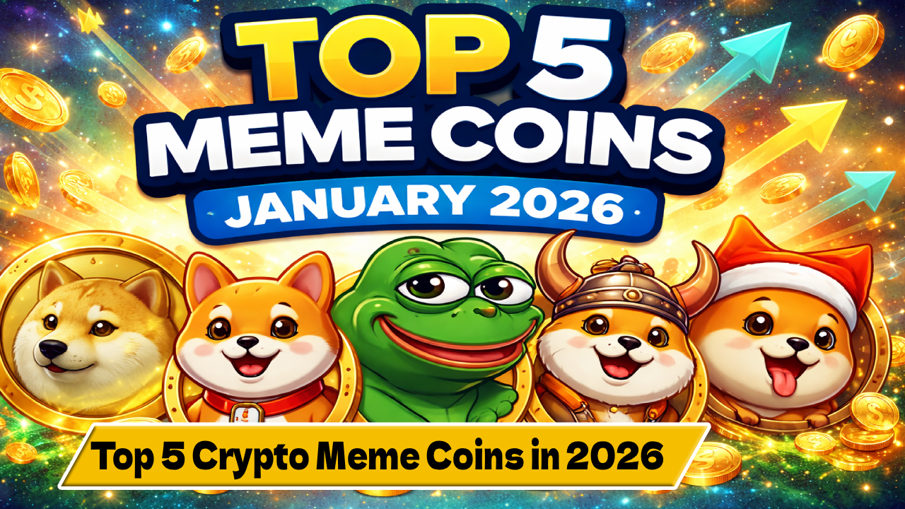 Top crypto meme coins January 2026 market overview