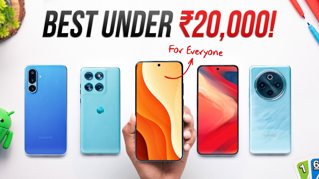 Best Phone Under ₹20,000 in India
